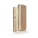 Комплект IQOS ILUMA PRIME GOLD KHAKI (4 пачки стиков в подарок)