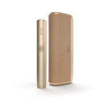 Комплект IQOS ILUMA PRIME GOLD KHAKI (4 пачки стиков в подарок)