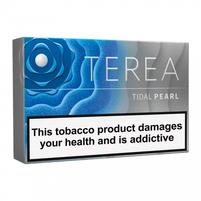 Стики TEREA Tidal Pearl KZ — упаковка TEREA для IQOS ILUMA, табак с нотами чая, капсула ментола, фото LIL STORE